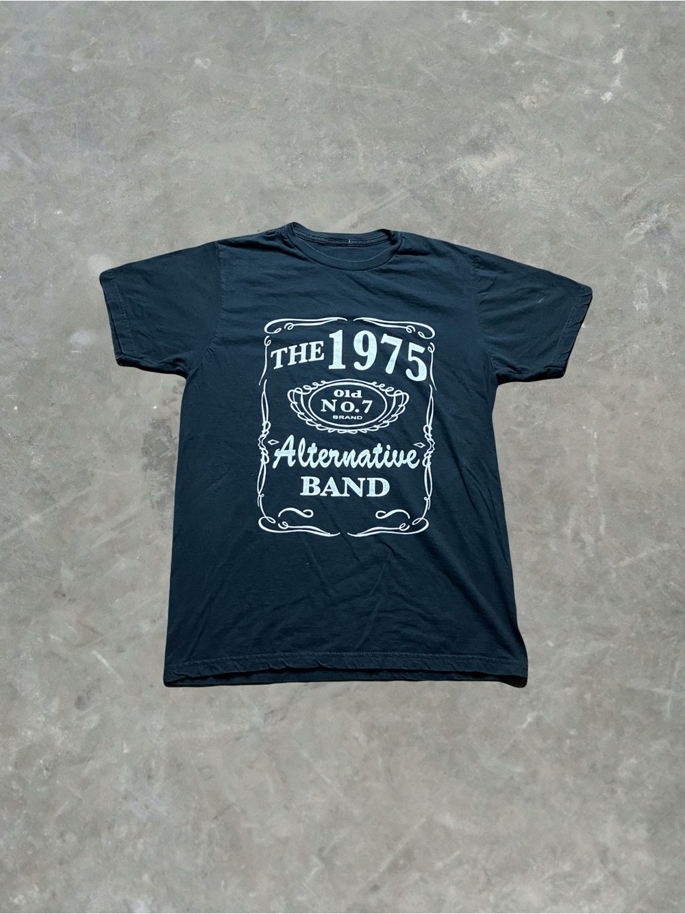 The 1975 Alternative Indie Rock Band Graphic Tee 2014 Tour Mens M Black